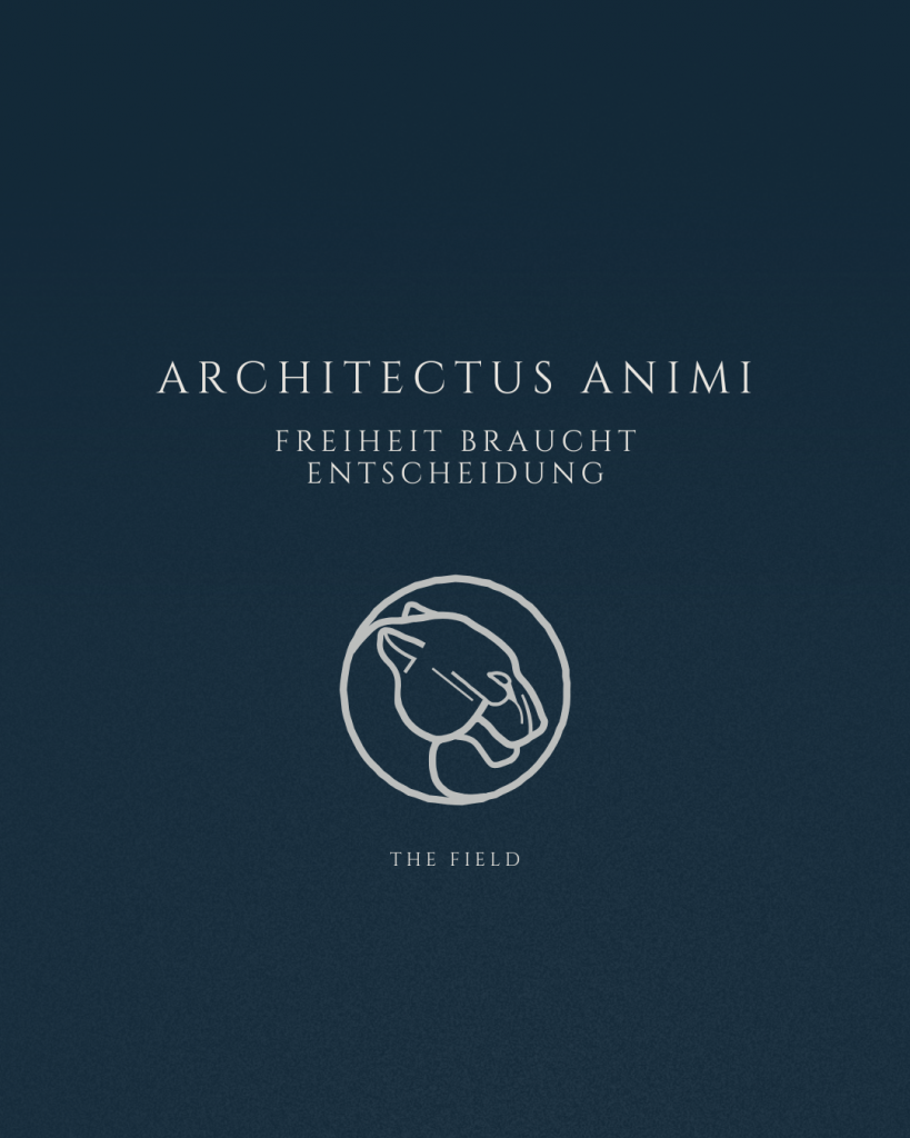 Architectus Animi Podcast Folge Freiheit braucht Entscheidung The Field Cover