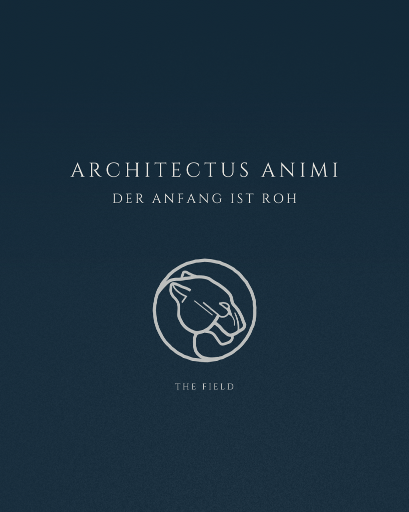 Architectus Animi Podcast Folge 007 Der Anfang ist roh – Beitragsbild The Field über Neuanfang, innere Struktur und persönlichen Wandel